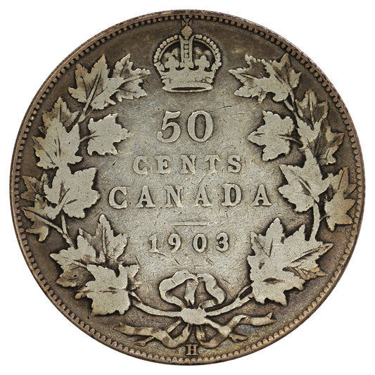 1903H Canada 50-cents VG-F (VG10) $