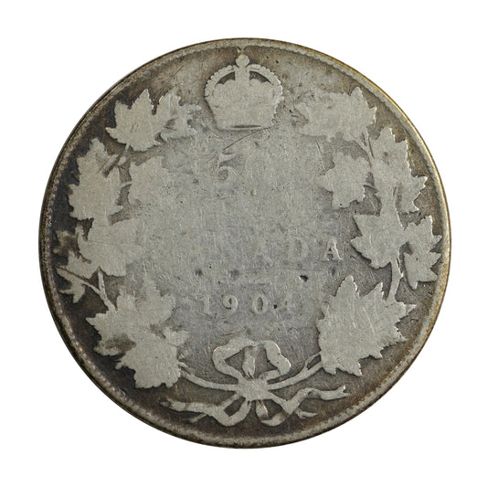 1904 Canada 50-cents G-VG (G6) $