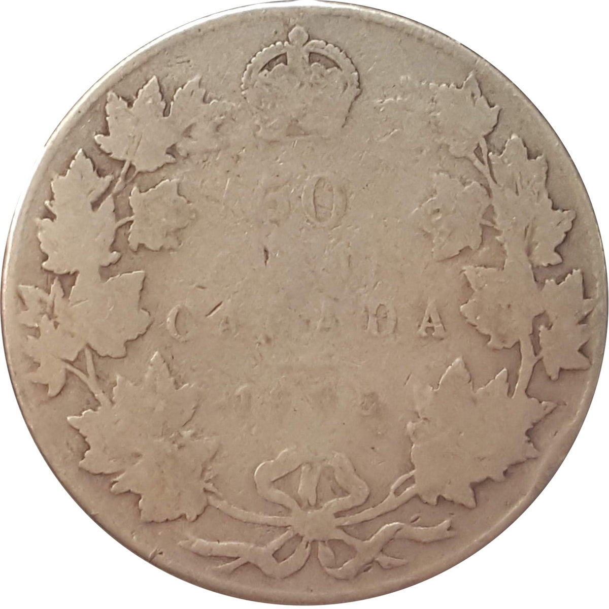1905 Canada 50-cents Good (G4) $