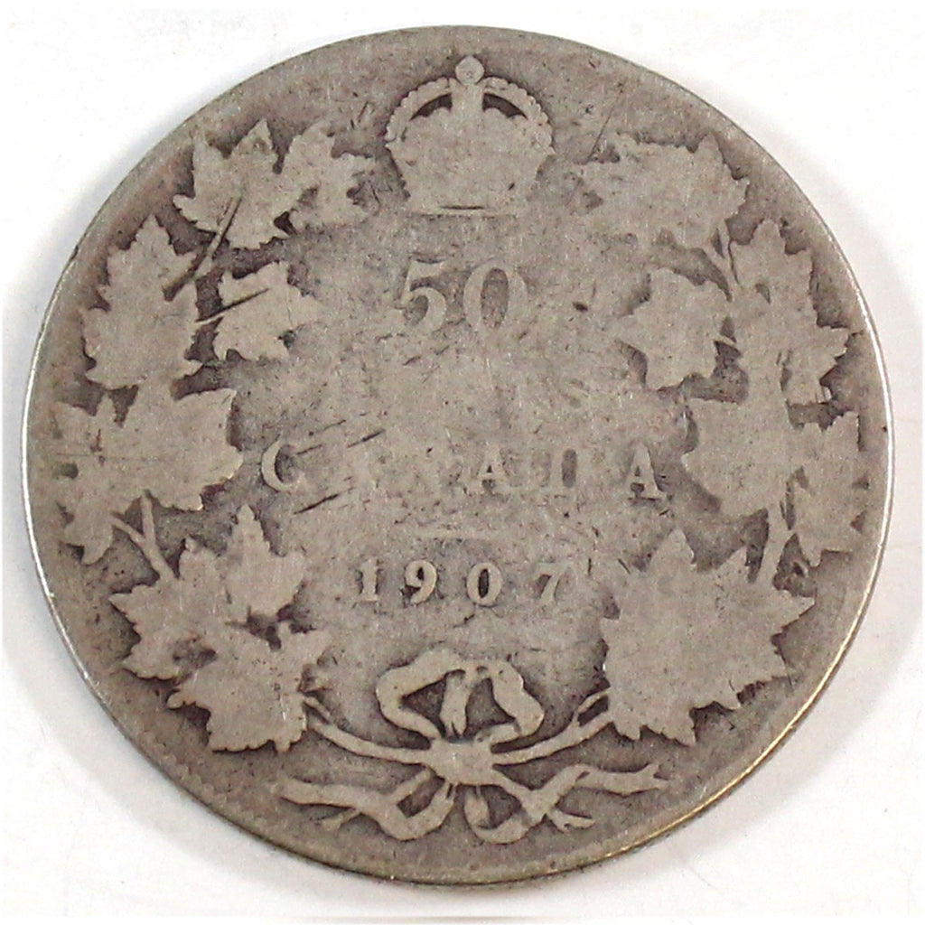 1907 Canada 50-cents Good (G4)