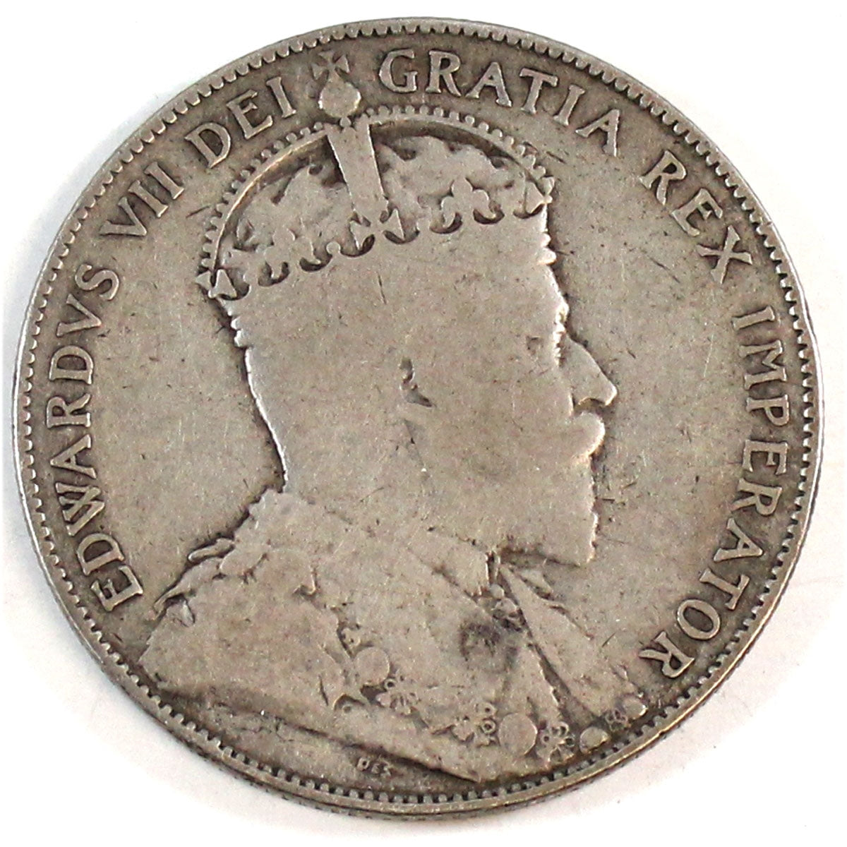 1907 Canada 50-cents VG-F (VG10)