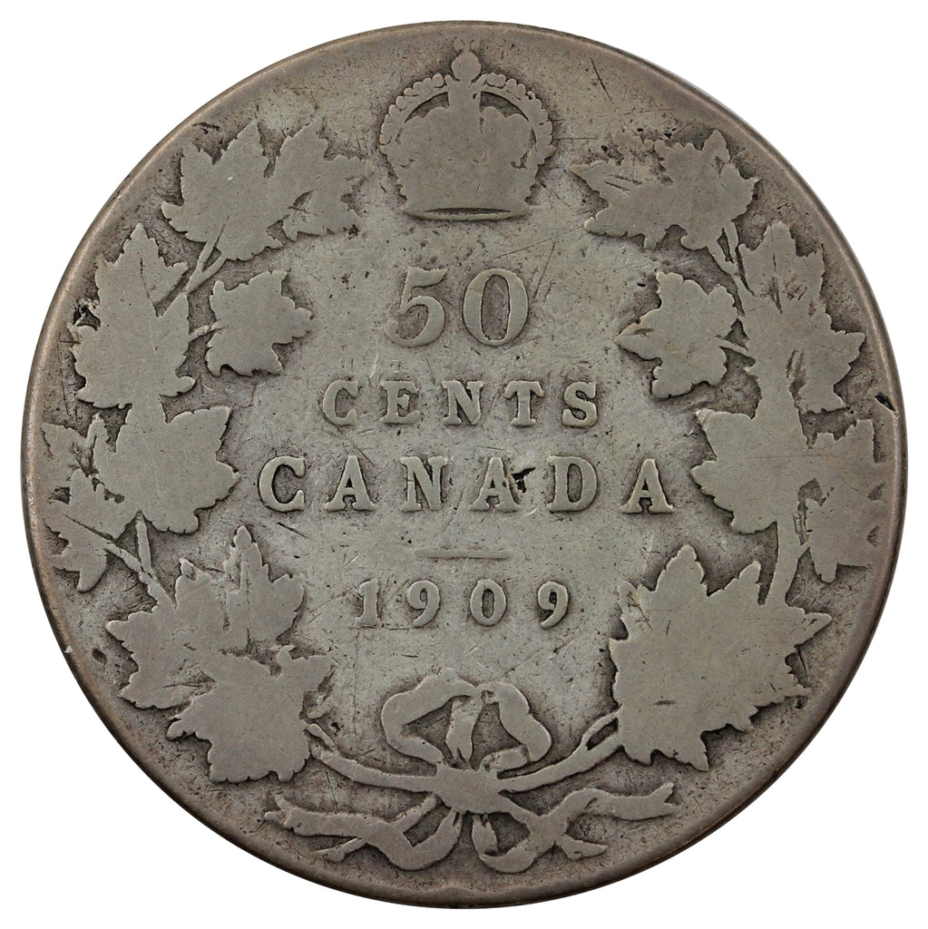 1909 Canada 50-cents Good (G4)