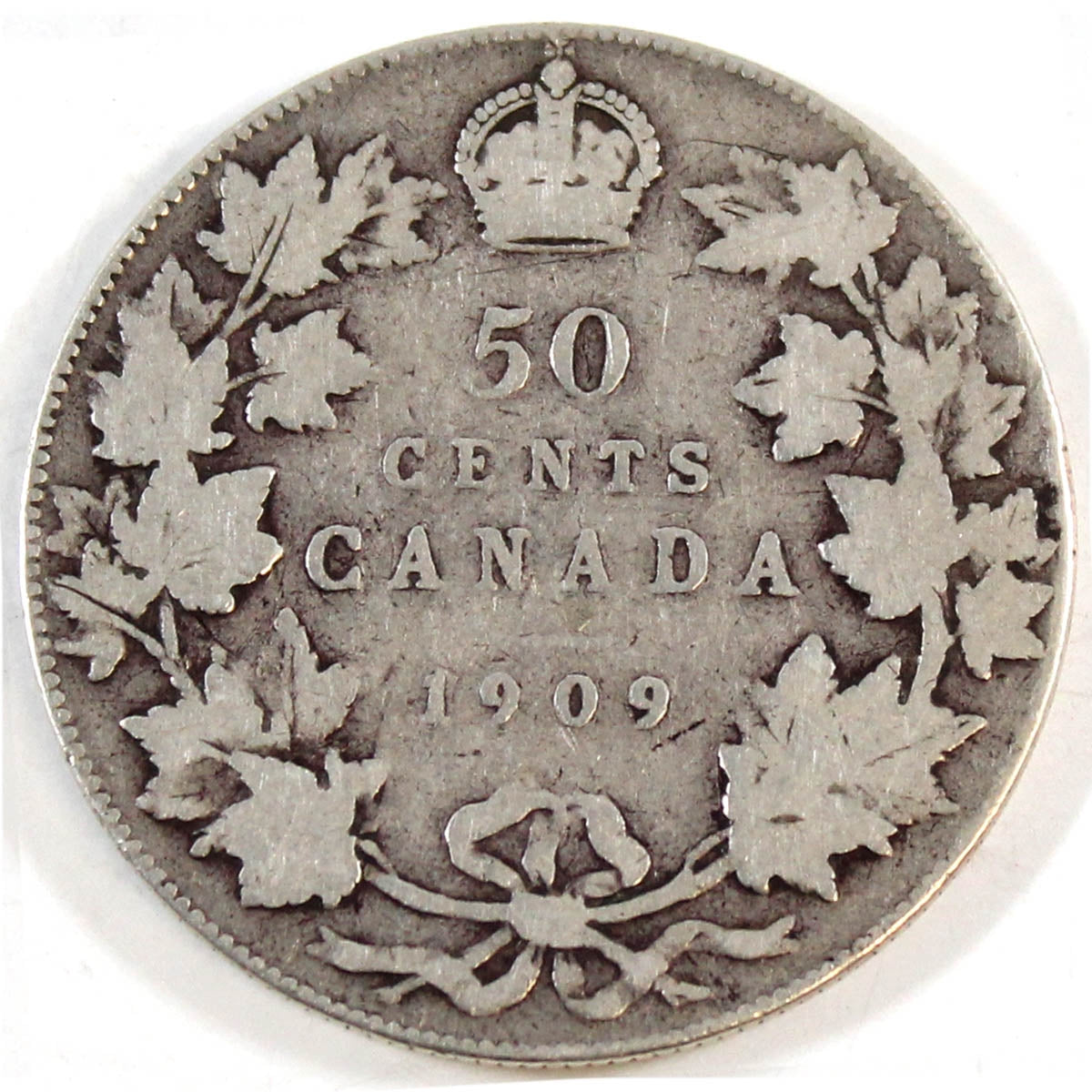 1909 Canada 50-cents G-VG (G6)