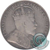 1910 Edwardian Leaves Canada 50-cents Fine (F12)
