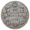 1910 Victorian Leaves Canada 50-cents Fine (F12)