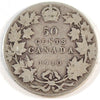 1910 Victorian Leaves Canada 50-cents Good (G4)