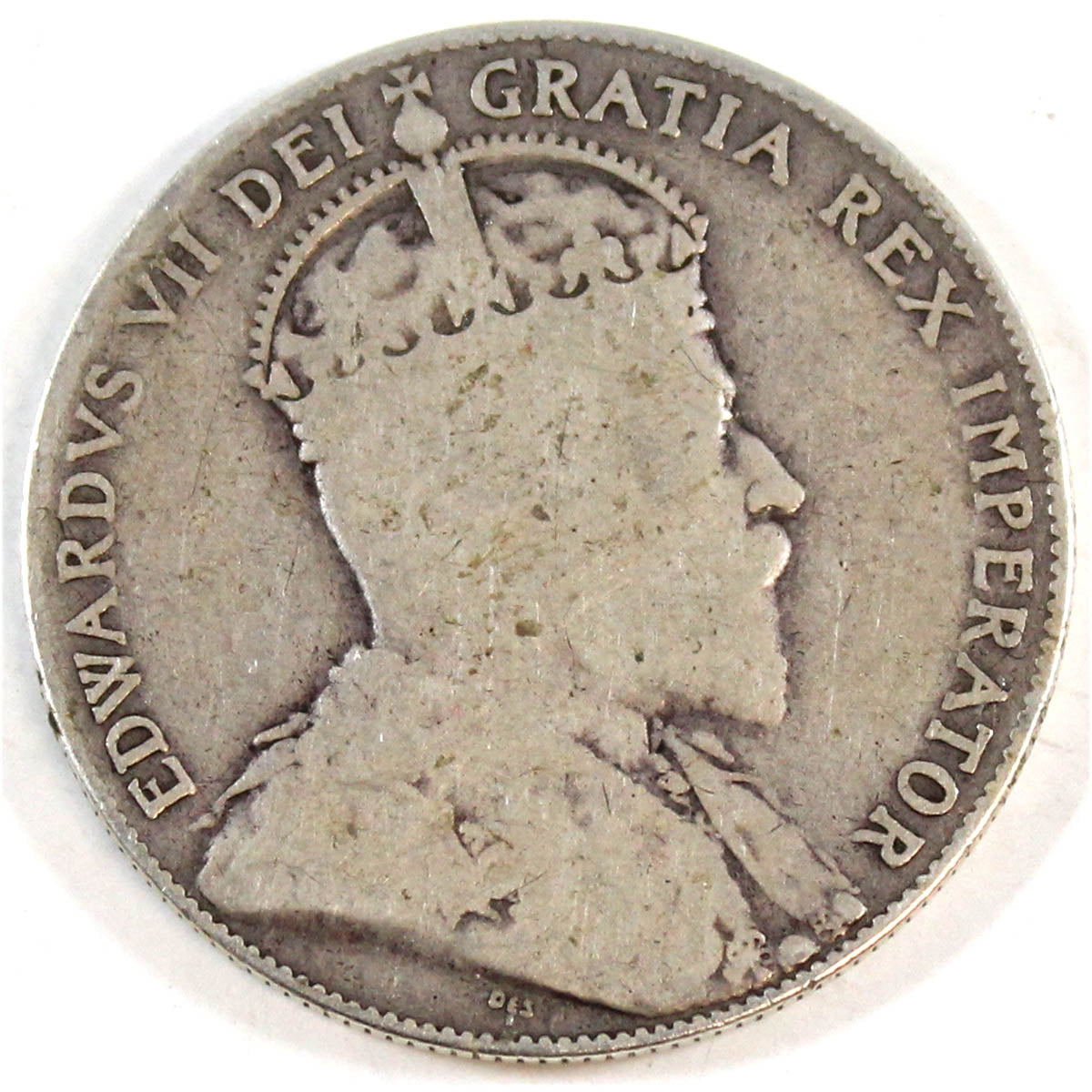 1910 Victorian Leaves Canada 50-cents Good (G4)