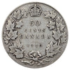 1910 Victorian Leaves Canada 50-cents VG-F (VG10)