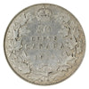 1911 Canada 50-cents F-VF (F15) $