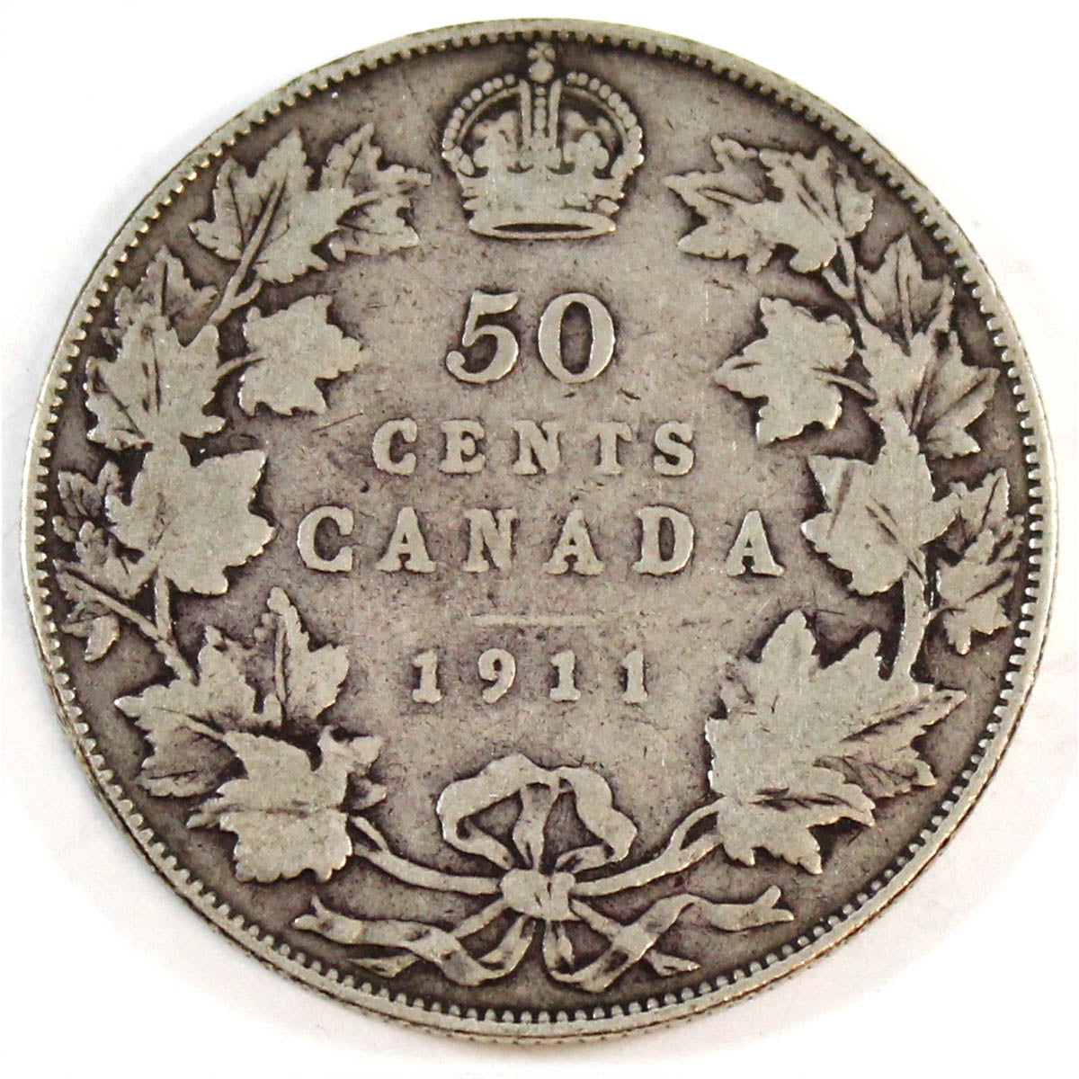 1911 Canada 50-cents G-VG (G6)
