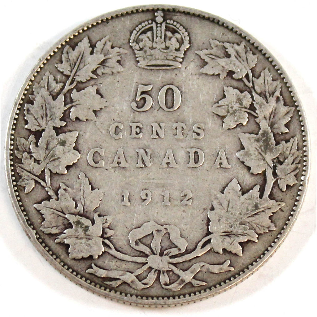 1912 Canada 50-cents G-VG (G6)