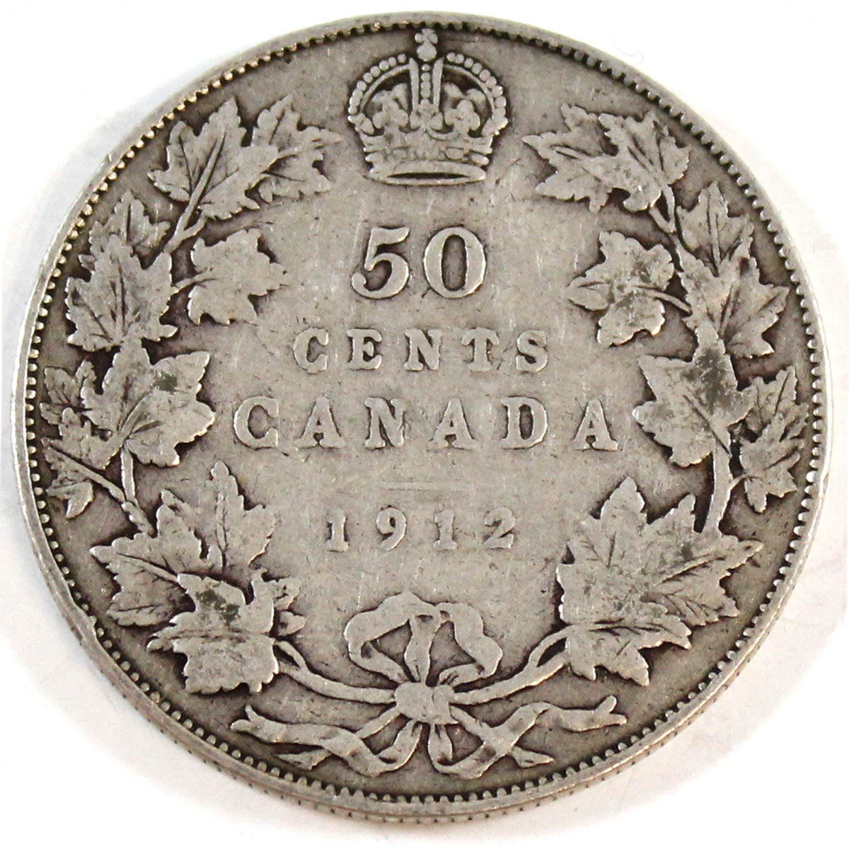 1912 Canada 50-cents G-VG (G6)