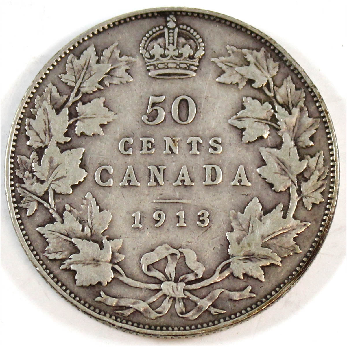 1913 Canada 50-cents G-VG (G6)