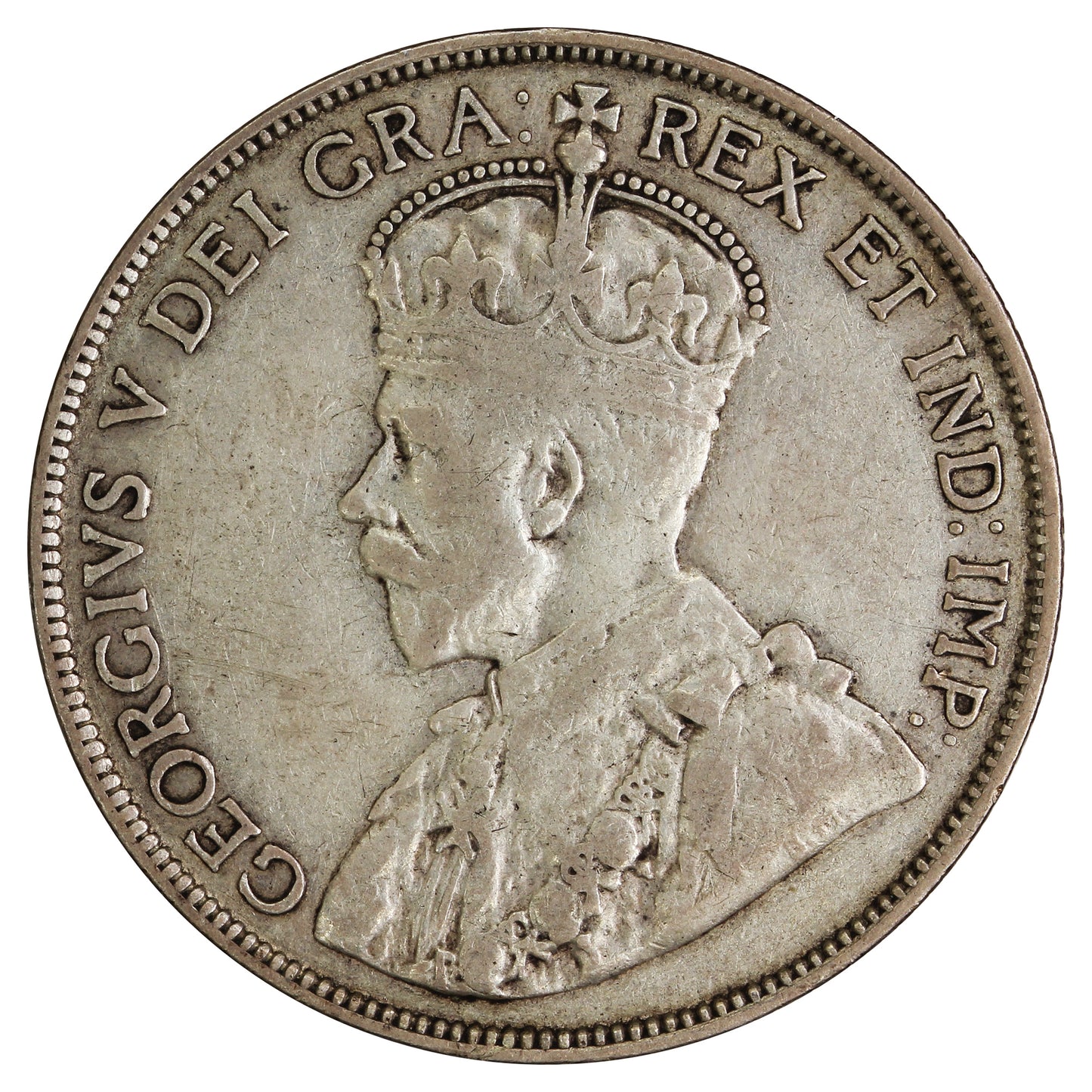 1914 Canada 50-cents F-VF (F-15) $