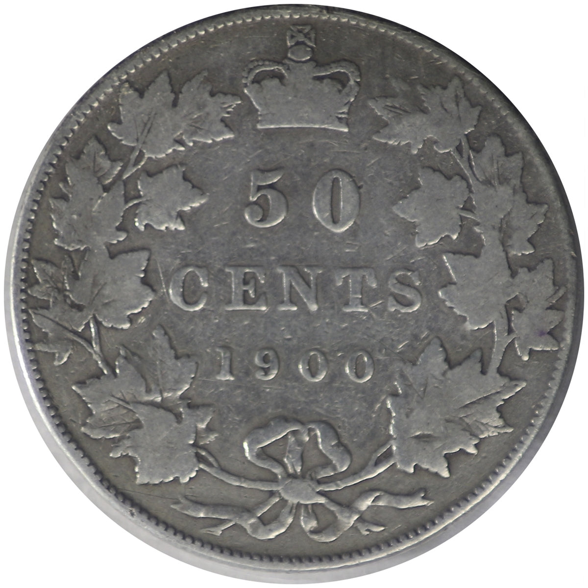 1900 Canada 50-cents ICCS Certified G6