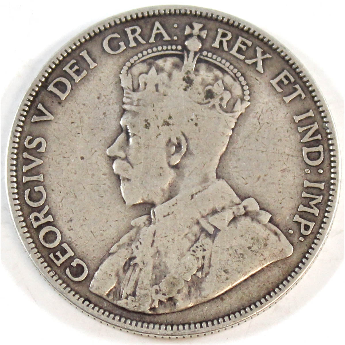1914 Canada 50-cents Very Good (VG8)