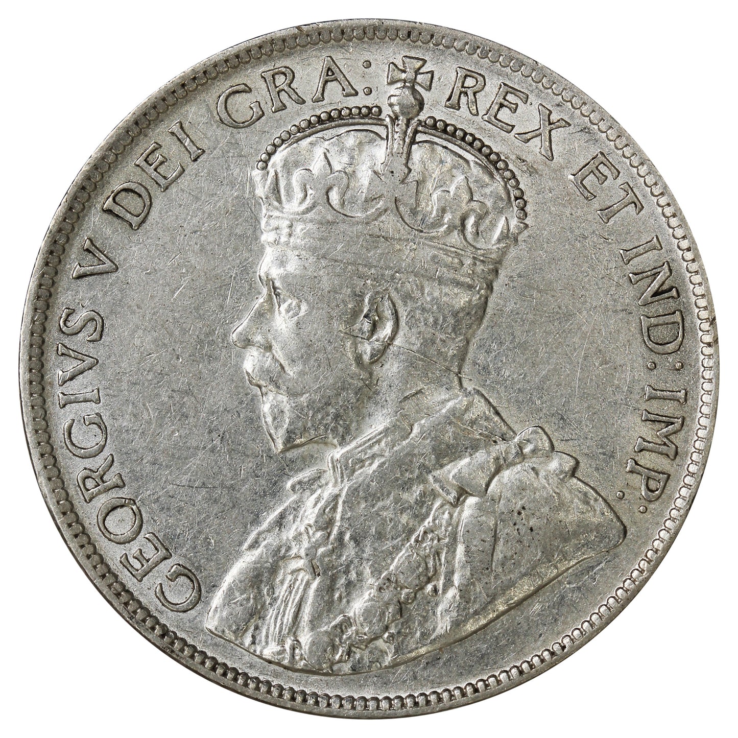 1918 Canada 50-cents Very Fine (VF20)