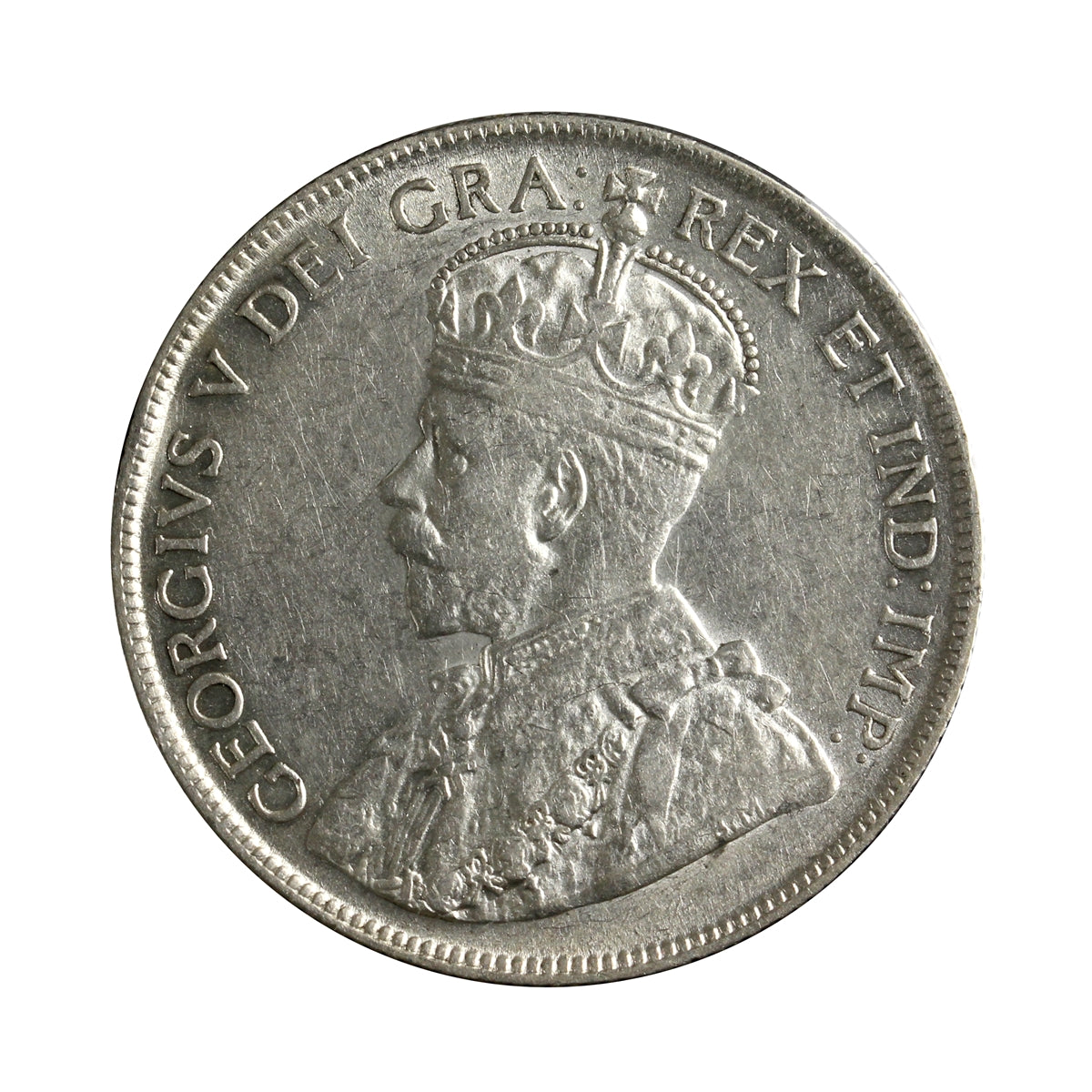 1918 Canada 50-cents VF-EF (VF30) $