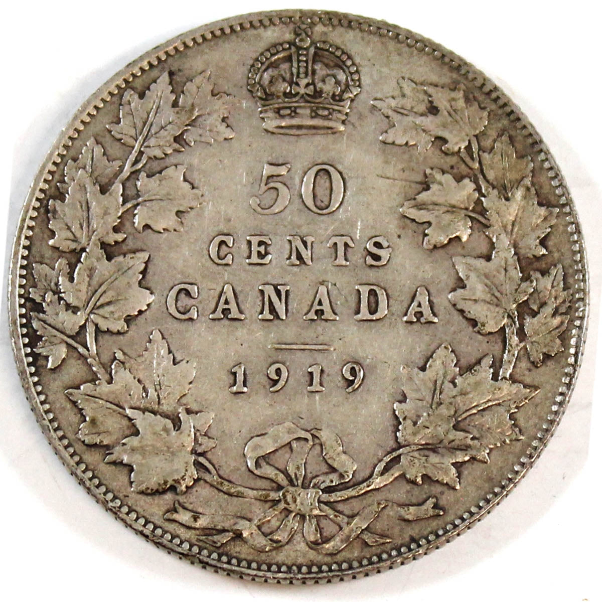 1919 Canada 50-cents Very Fine (VF20)
