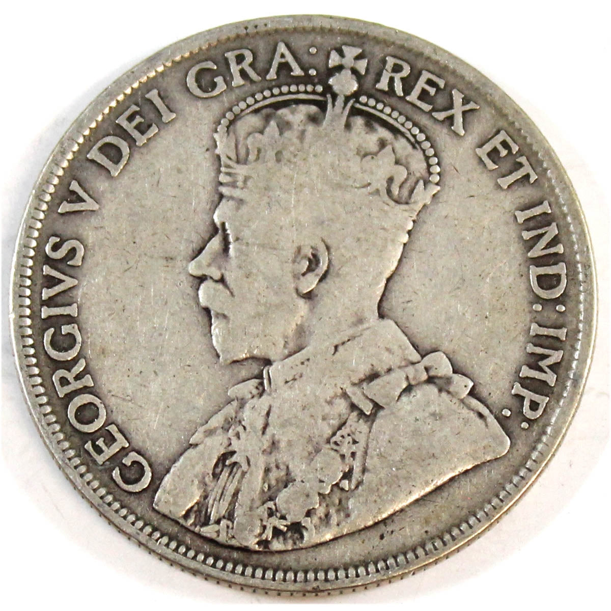 1919 Canada 50-cents Very Good (VG8)