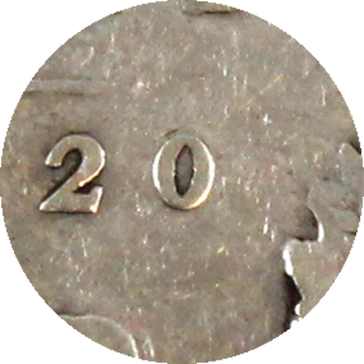1920 Small 0 Canada 50-cents G-VG (G6)