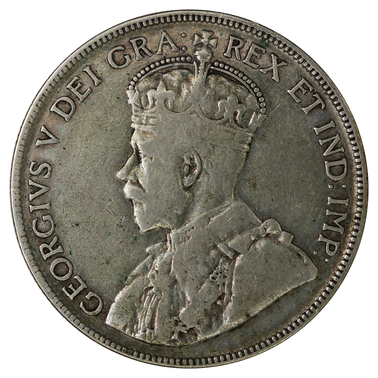 1929 Canada 50-cents Fine (F12)