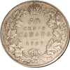 1929 Canada 50-cents F-VF (F15)