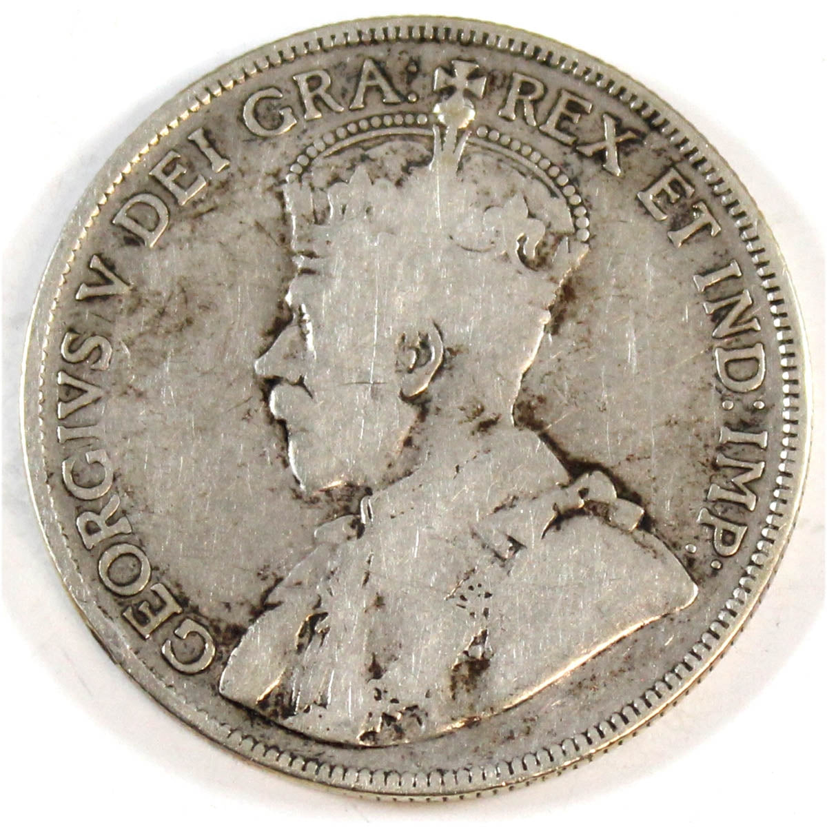 1929 Canada 50-cents Very Good (VG8)