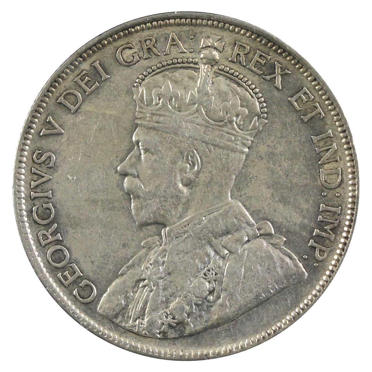 1929 Canada 50-cents VF-EF (VF30) $