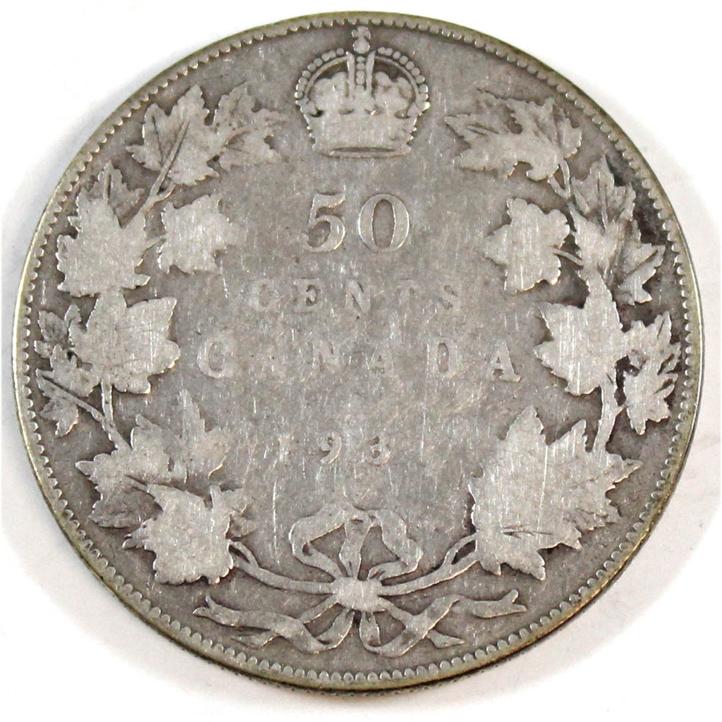 1931 Canada 50-cents G-VG (G6)
