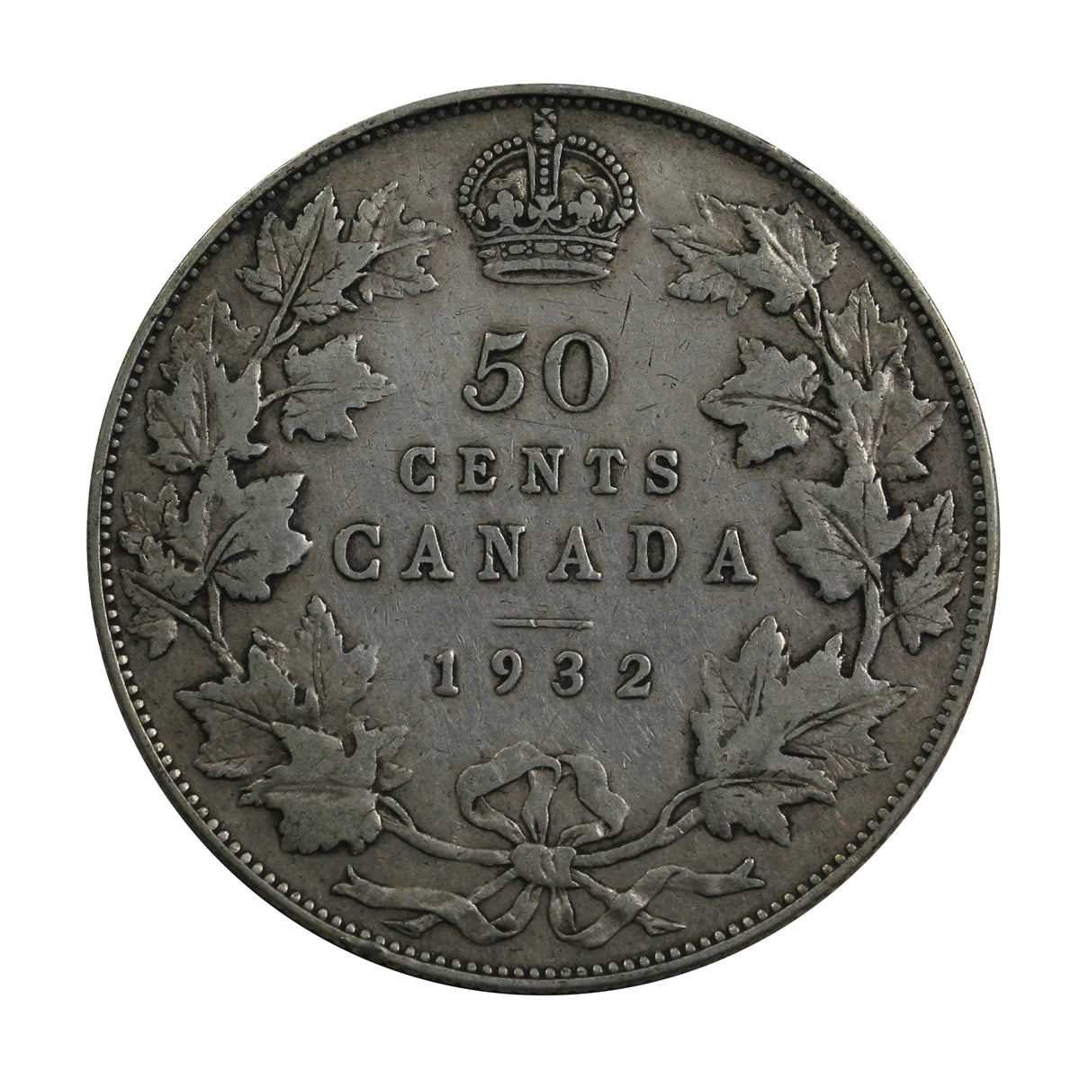 1932 Canada 50-cents Fine (F12) $