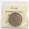 1910 Edwardian Leaves Canada 50-cents ICCS Certified VF20