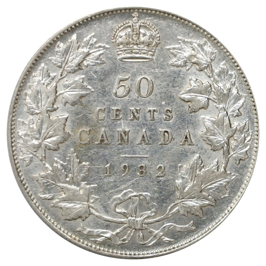 1932 Canada 50-cents VF-EF (VF30) $