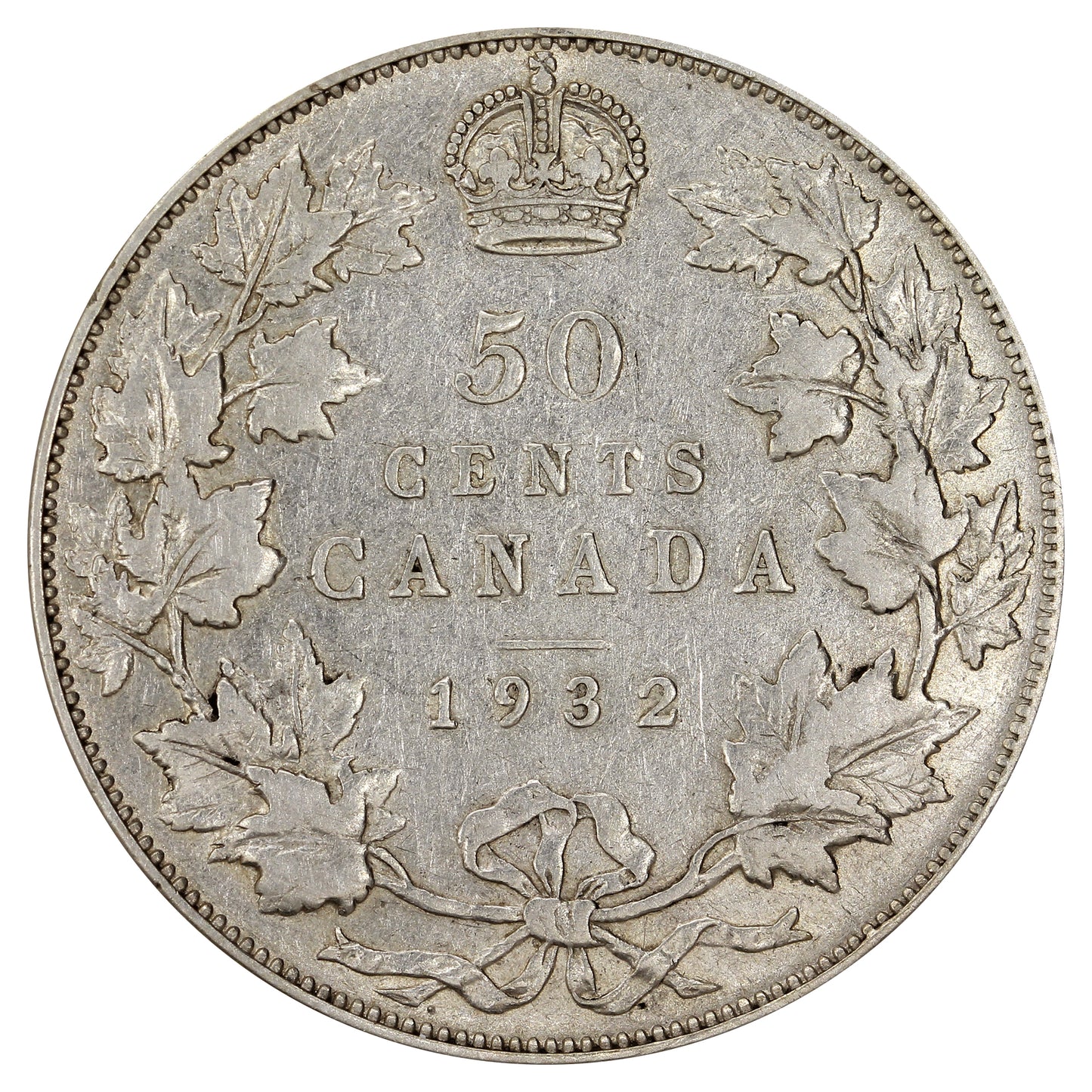 1932 Canada 50-cents VG-F (VG10) $