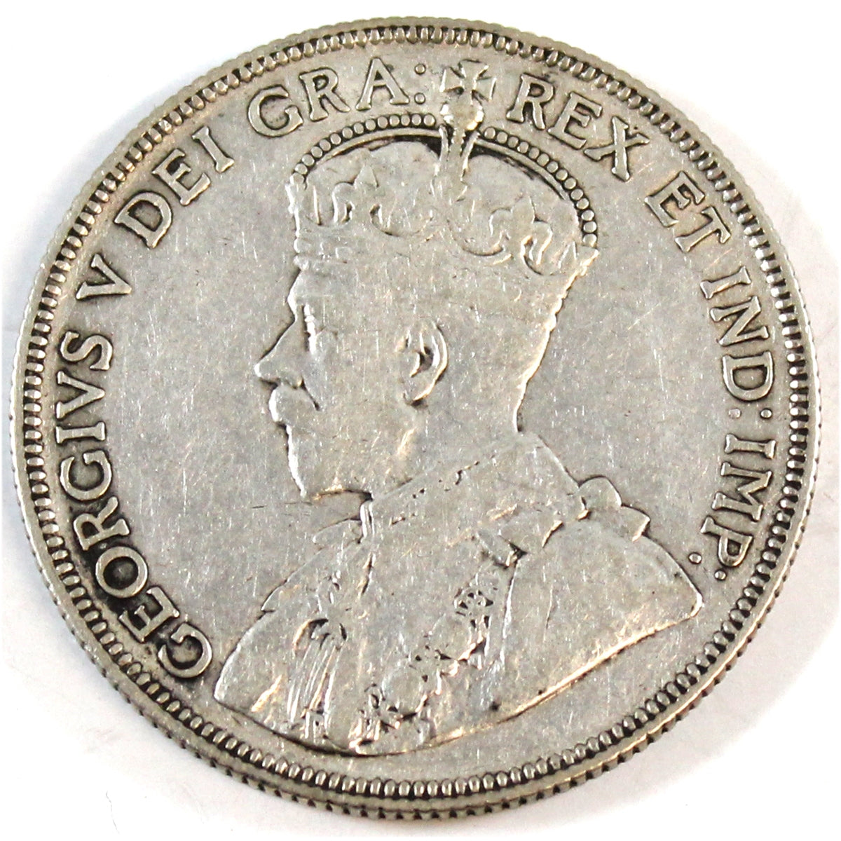 1936 Canada 50-cents F-VF (F15) $