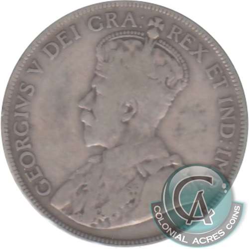 1936 Canada 50-cents VG-F (VG10)