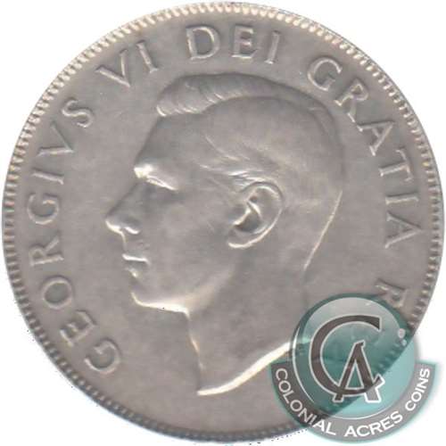 1937 Canada 50-cents Very Fine (VF20)
