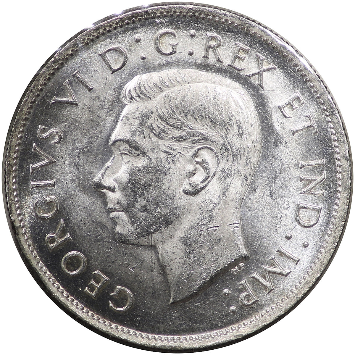 1938 Canada 50-cents UNC+ (MS62) $