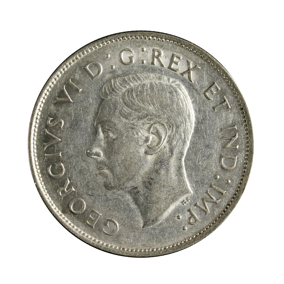 1938 Canada 50-cents VF-EF (VF30)