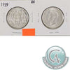 1939 Canada 50-cents Almost Uncirculated