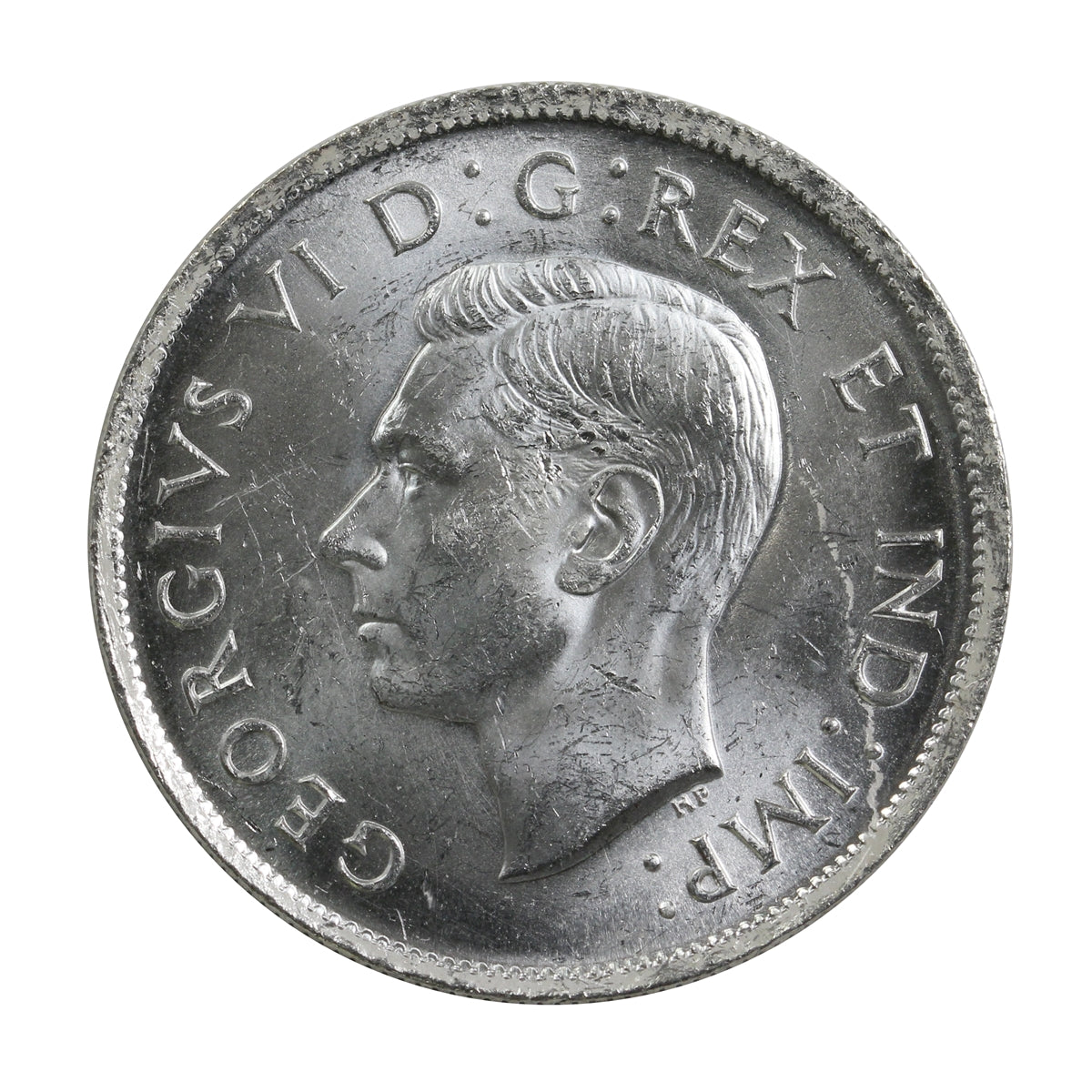 1939 Canada 50-cents Brilliant Uncirculated (MS63) $
