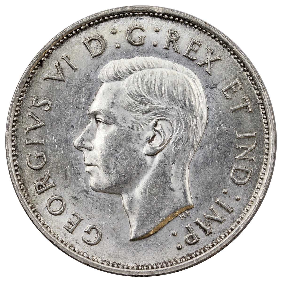 1941 Canada 50-cents AU-UNC (AU55)