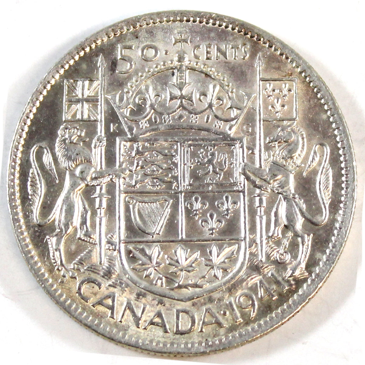 1941 Canada 50-cents Extra Fine (EF40)