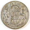 1943 Canada 50-cents VF-EF (VF30)