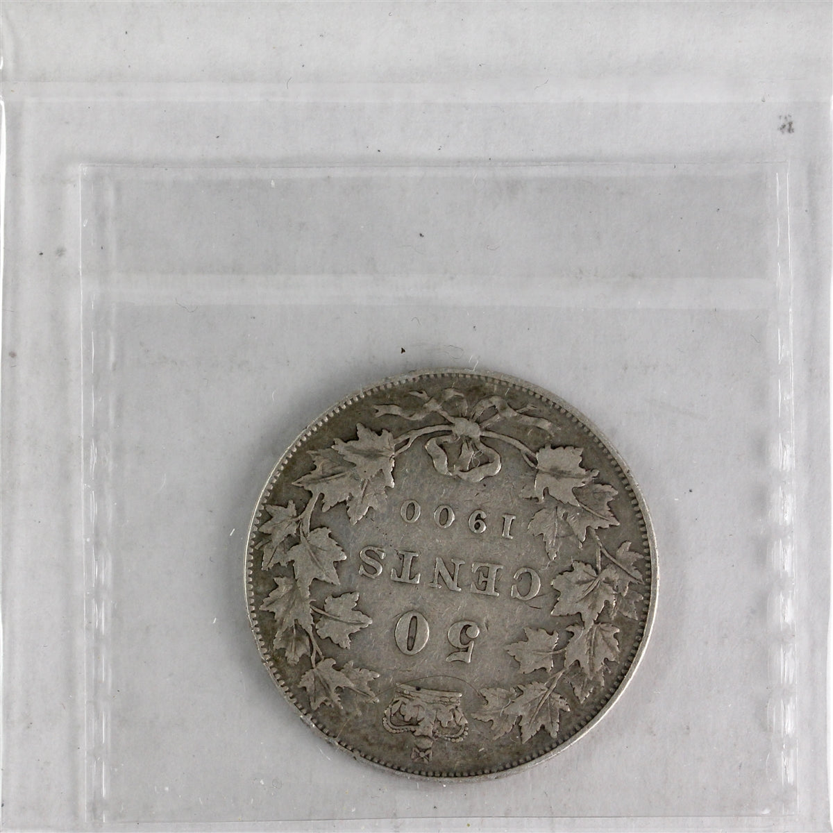 1900 Canada 50-cents ICCS Certified F12