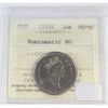 1999P Canada 50-cents ICCS Certified MS66 NBU