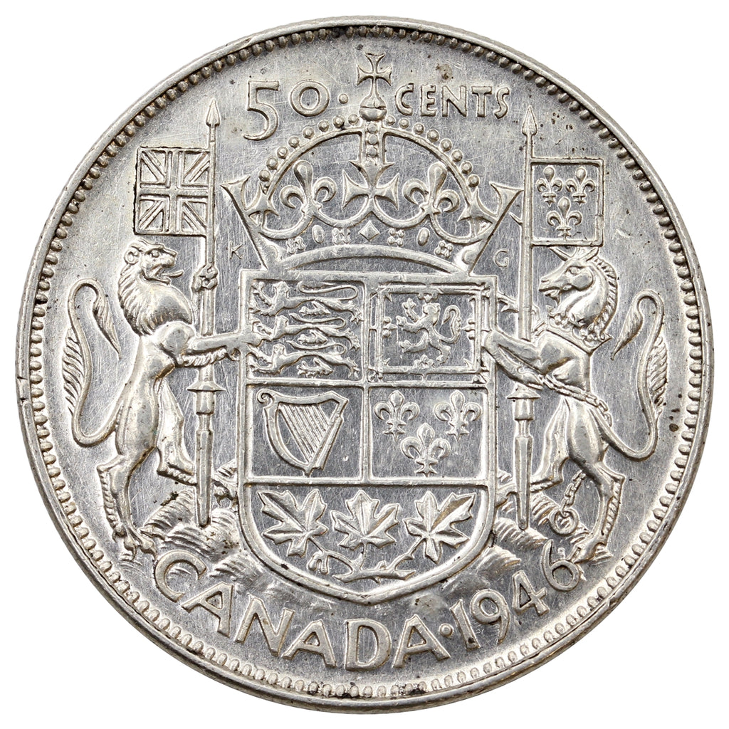 1946 Canada 50-cents VF-EF (VF30)