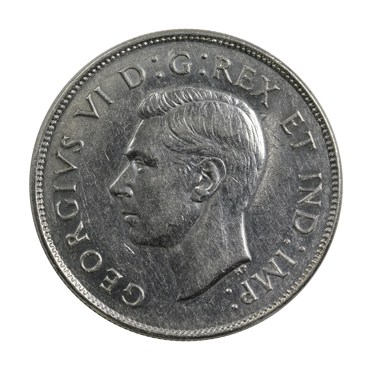 1946 Hoof in 6 Canada 50-cents VF-EF (VF30) $