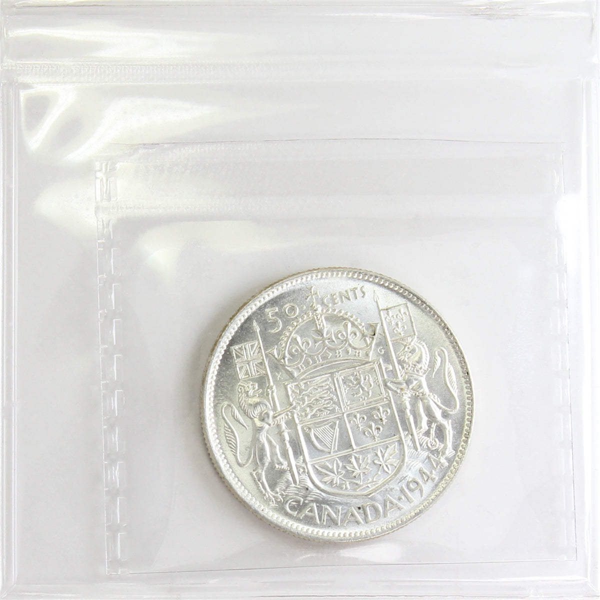 1944 Far 4 Canada 50-cents ICCS Certified MS63