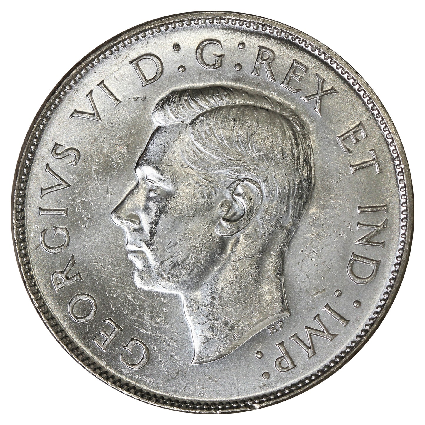 1947 Straight 7 Canada 50-cents UNC+ (MS62) $